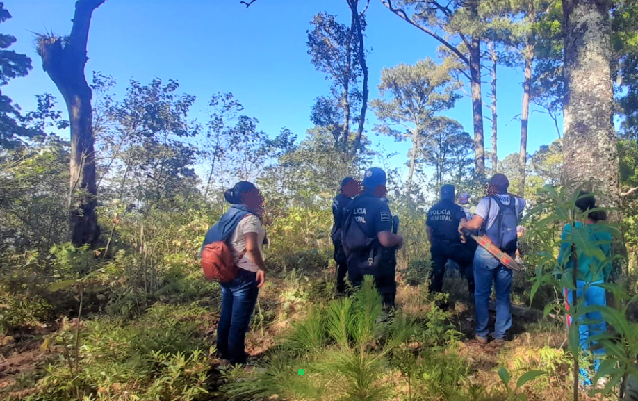 Localiza restos óseos en paraje del municipio de Juquila