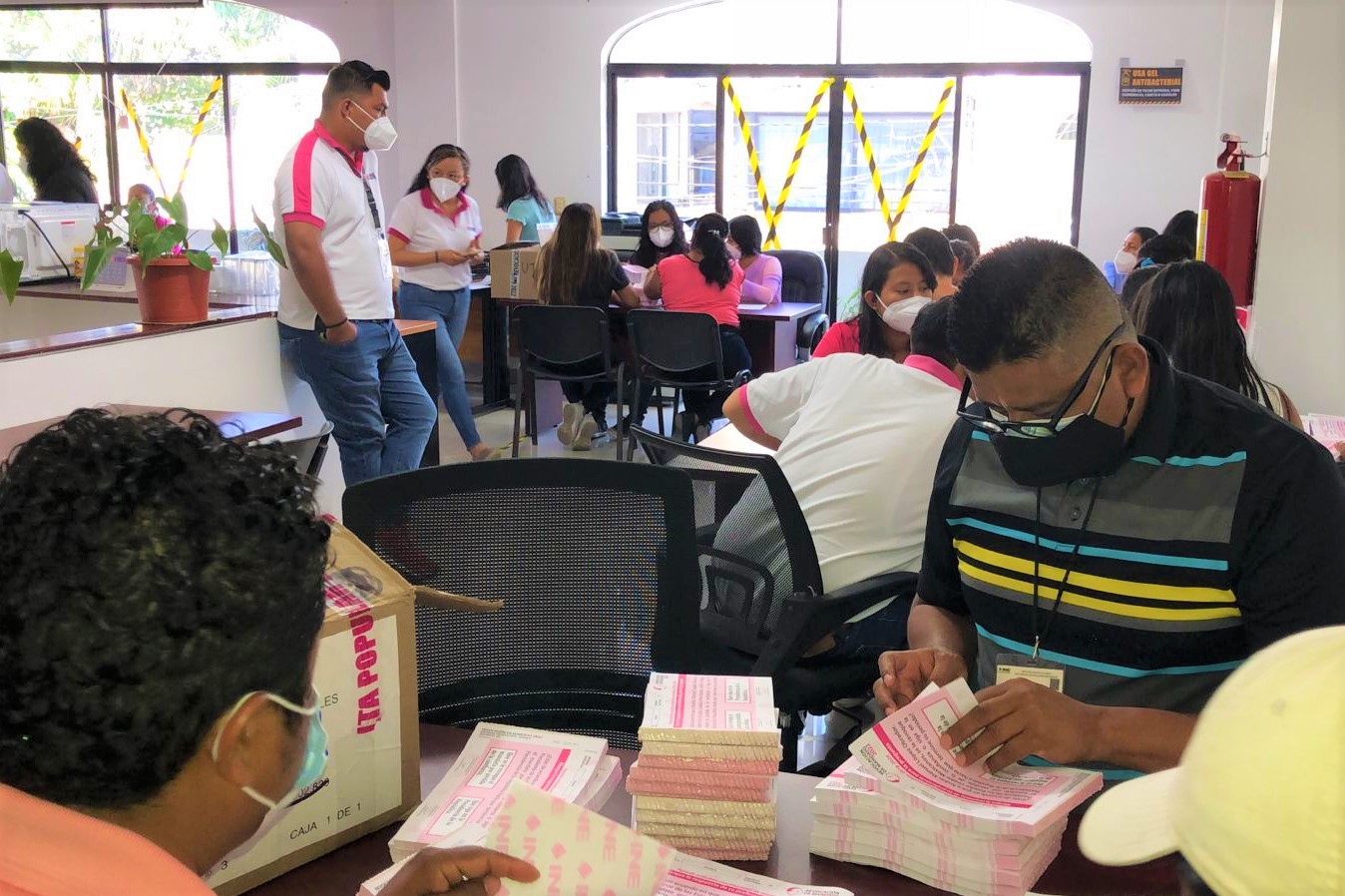 Llegan papeletas para jornada de Revocación de Mandato