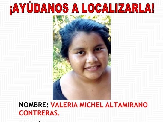 Localizan a adolescente desaparecida en Tututepec