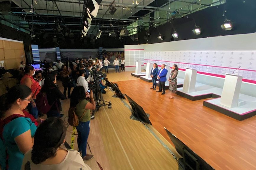 Declara IEEPCO improcedente reprogramar el primer debate a la Gubernatura