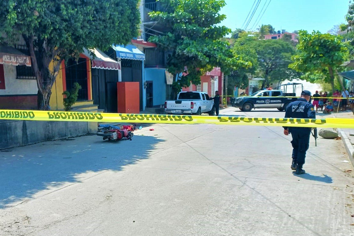 Asesinan a hombre en Pinotepa Nacional