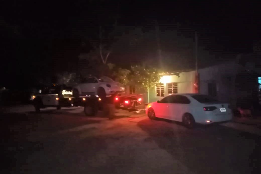 Tras cateo en la Costa de Oaxaca, FGEO asegura dos unidades de motor con reporte de robo