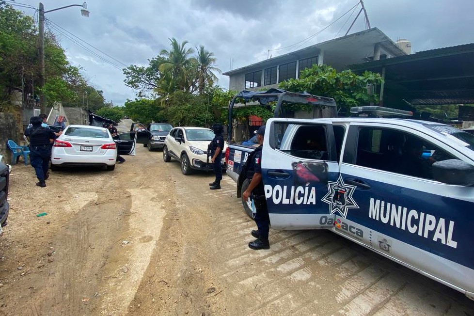 Fiscalía General realiza operativo de seguridad, vigilancia y disuasión en la Costa de Oaxaca