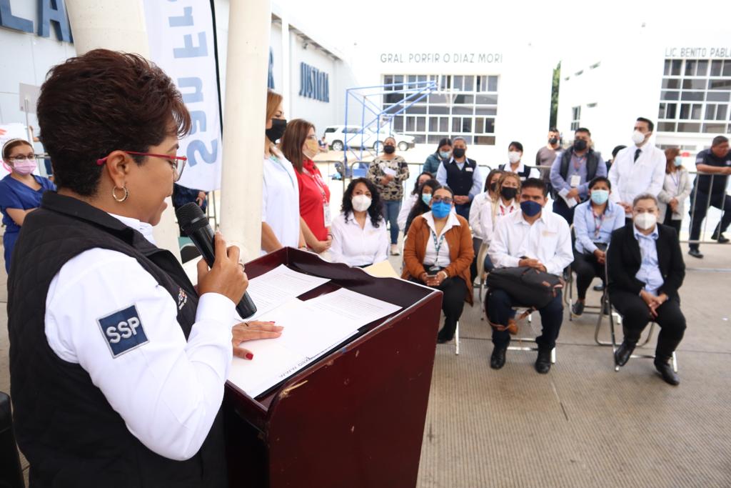 Encabeza Dalia Baños Noyola programa de prevención y salud en beneficio de la Policía Estatal