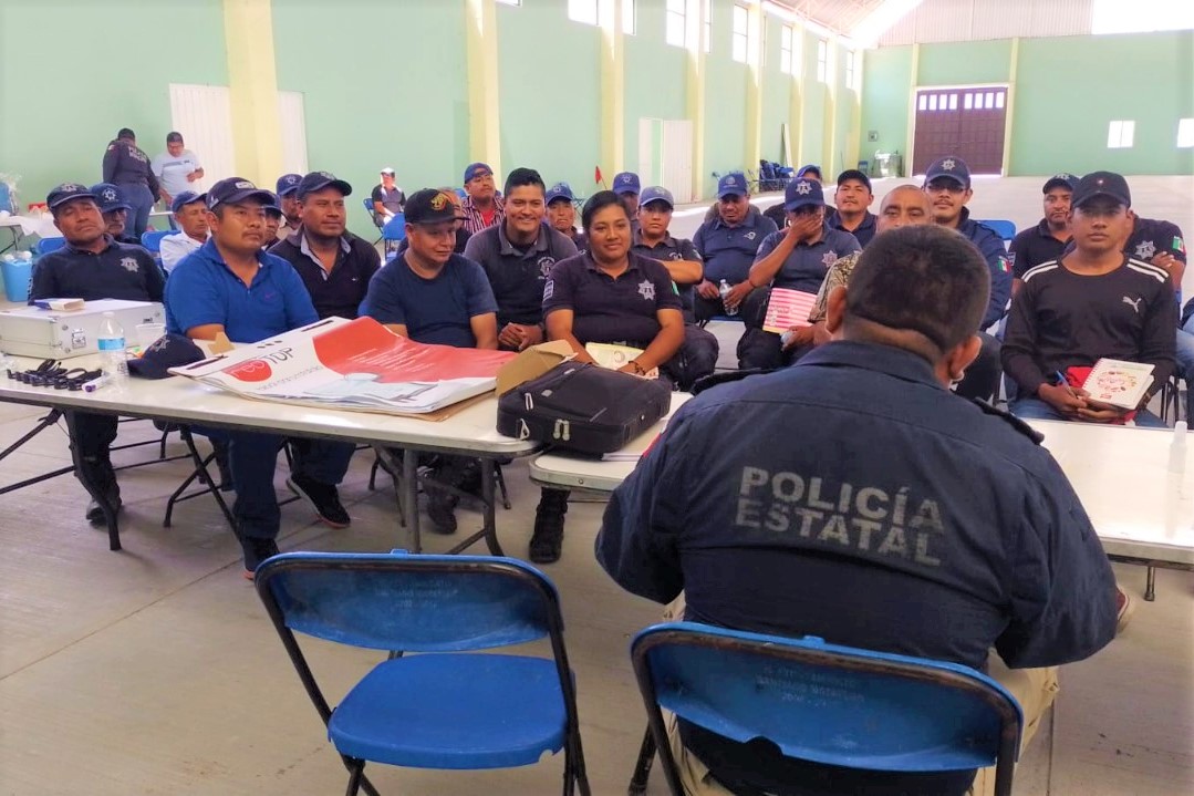 Fortalece SSPO el desempeño de cuerpos de seguridad en municipios de Sistema Normativo Indígena