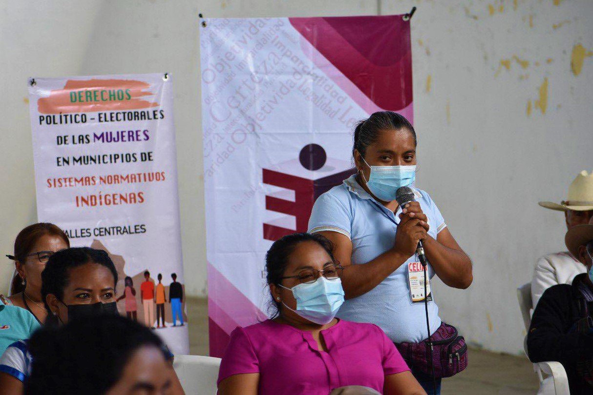 Realizan IEEPCO e Inmujeres talleres en municipios de la Costa y Sierra Sur