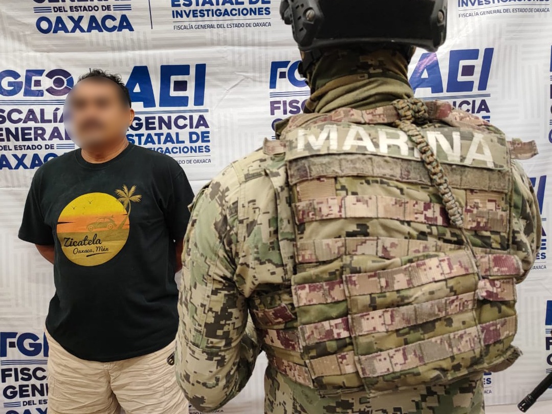 Confirma Fiscalía de Oaxaca detención del agente municipal de Salinas del Márquez