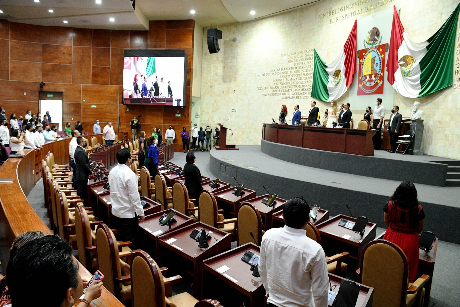 Concluye trabajo legislativo de la Diputación Permanente del Congreso de Oaxaca