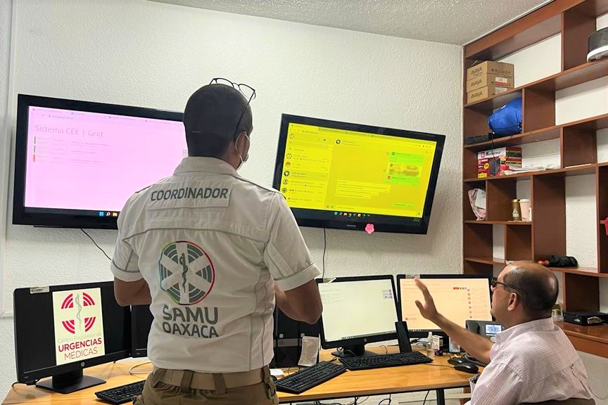 Despliegan SSO ambulancias en eventos masivos por Guelaguetza 2022