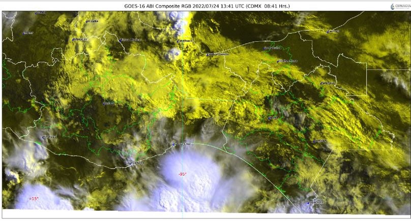 Prevalecen tormentas eléctricas y viento para Oaxaca: CEPCO