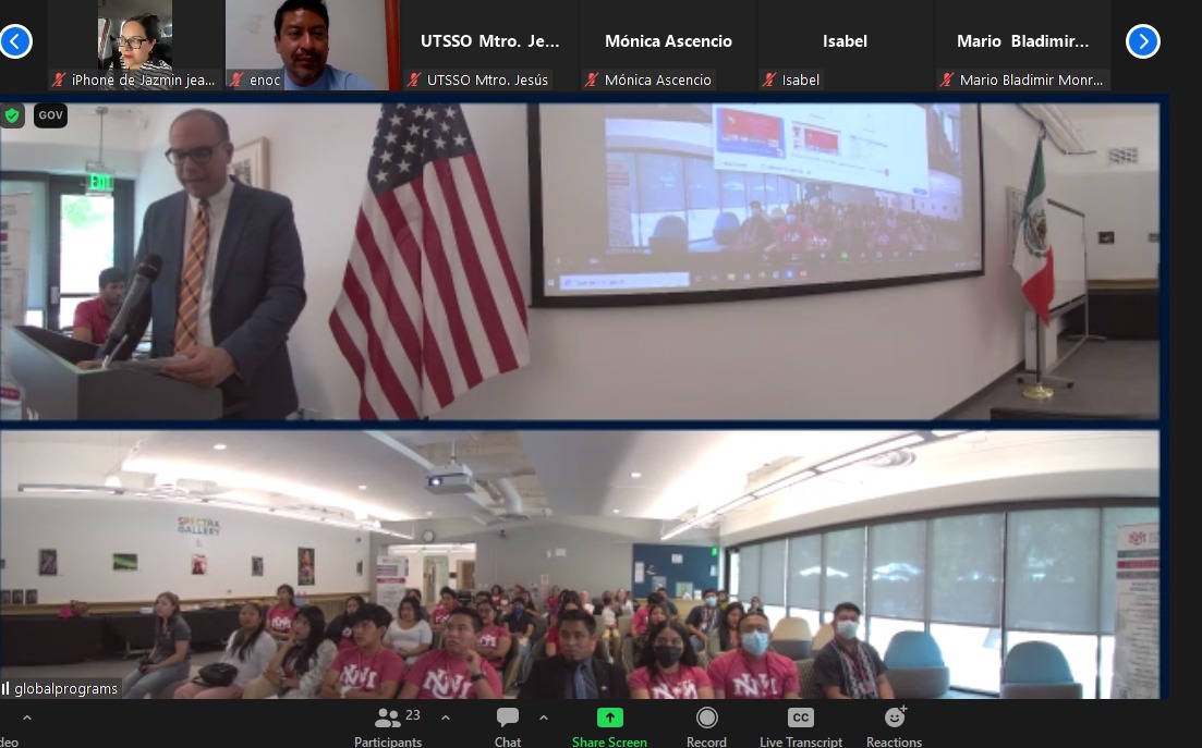 Culmina Seminario Internacional de Liderazgo Universitario realizado en Estados Unidos: UTSSO