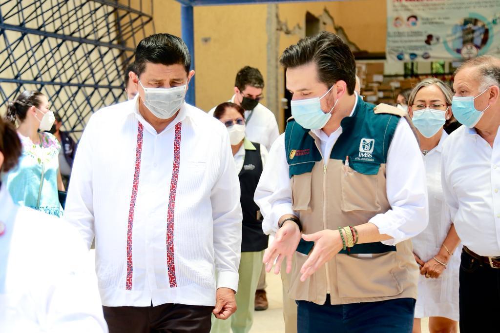 Salomón Jara reconoce el compromiso del gobierno federal para garantizar el derecho a la salud de las y los oaxaqueños