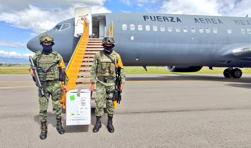 Recibe Oaxaca octavo cargamento de vacuna pediátrica contra la COVID-19