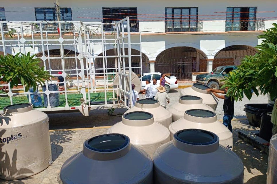 Impulsa gobierno municipal de Tututepec programa “Cadena de Agua”