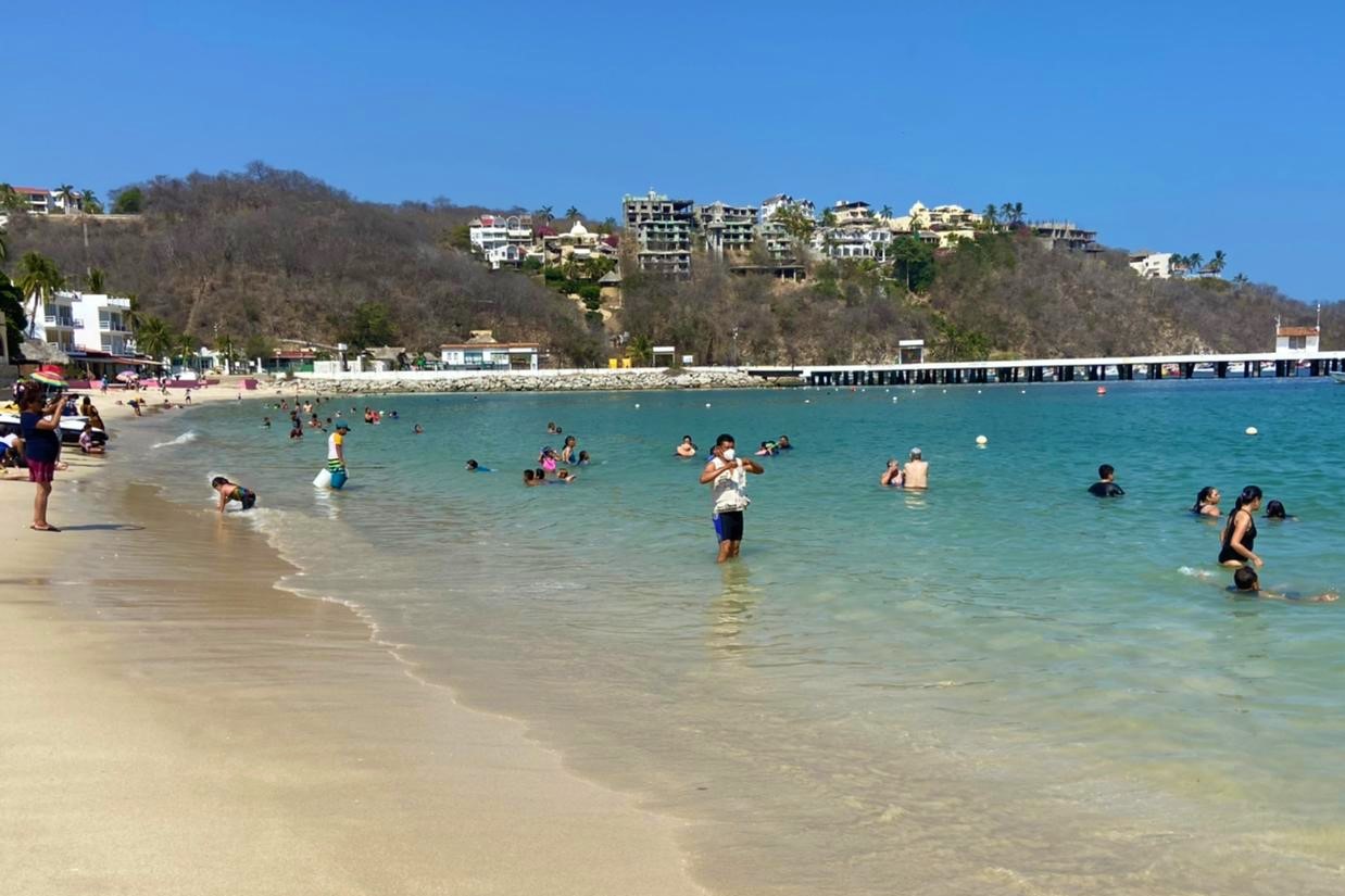 Playas de Oaxaca aptas para uso recreativo en estas vacaciones