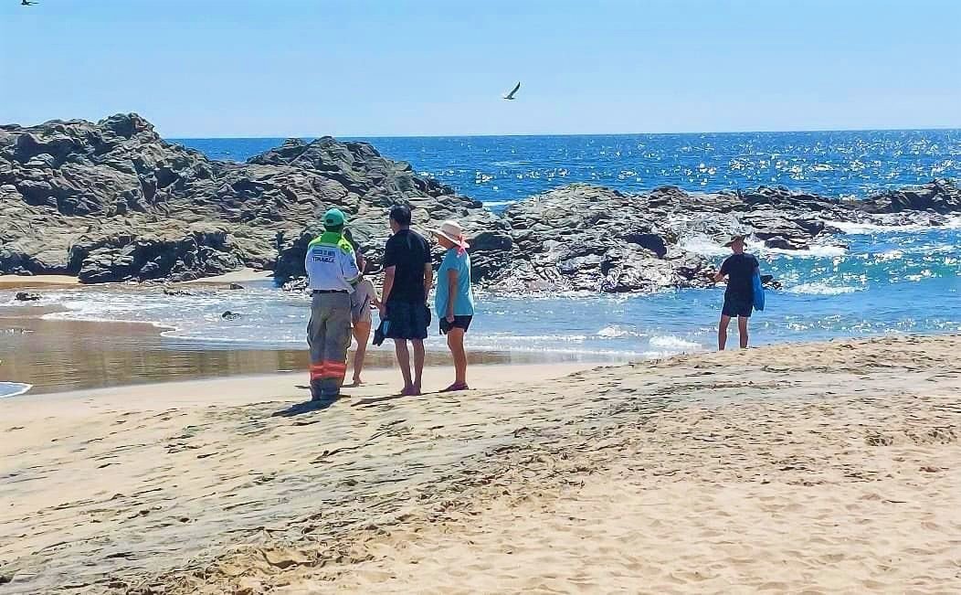 Rescatan cuerpo de joven australiano en playa de Oaxaca