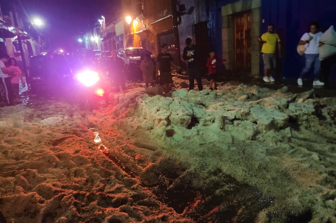 Establece Protección Civil protocolo de atención por lluvia y caída de granizo en Oaxaca Establece Protección Civil protocolo de atención por lluvia y caída de granizo en Oaxaca