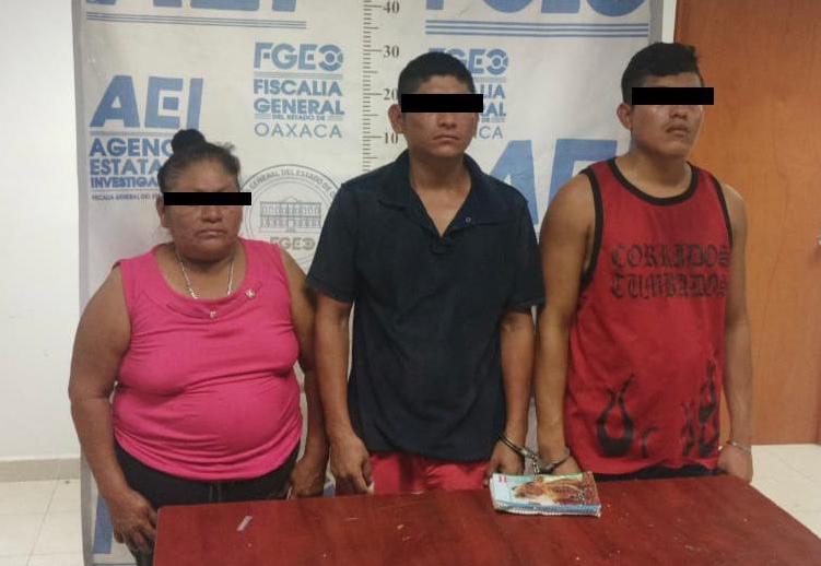Fiscalía de Oaxaca realiza cateo en el Istmo: asegura a tres personas y drogas
