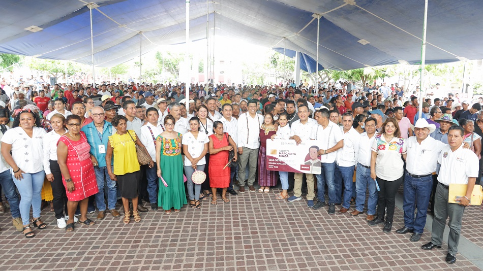 Destina Gobierno de Oaxaca más de 83 mdp a Pinotepa Nacional como parte del programa Territorios Bienestar
