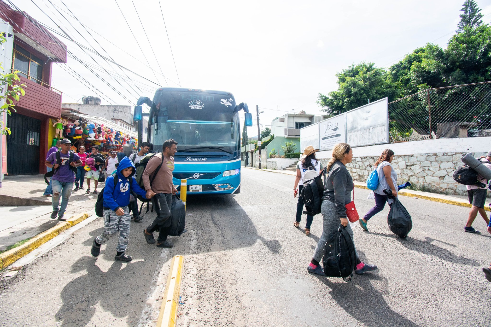 Impulsa DDHPO acciones para que autoridades atiendan el fenómeno migratorio en Oaxaca