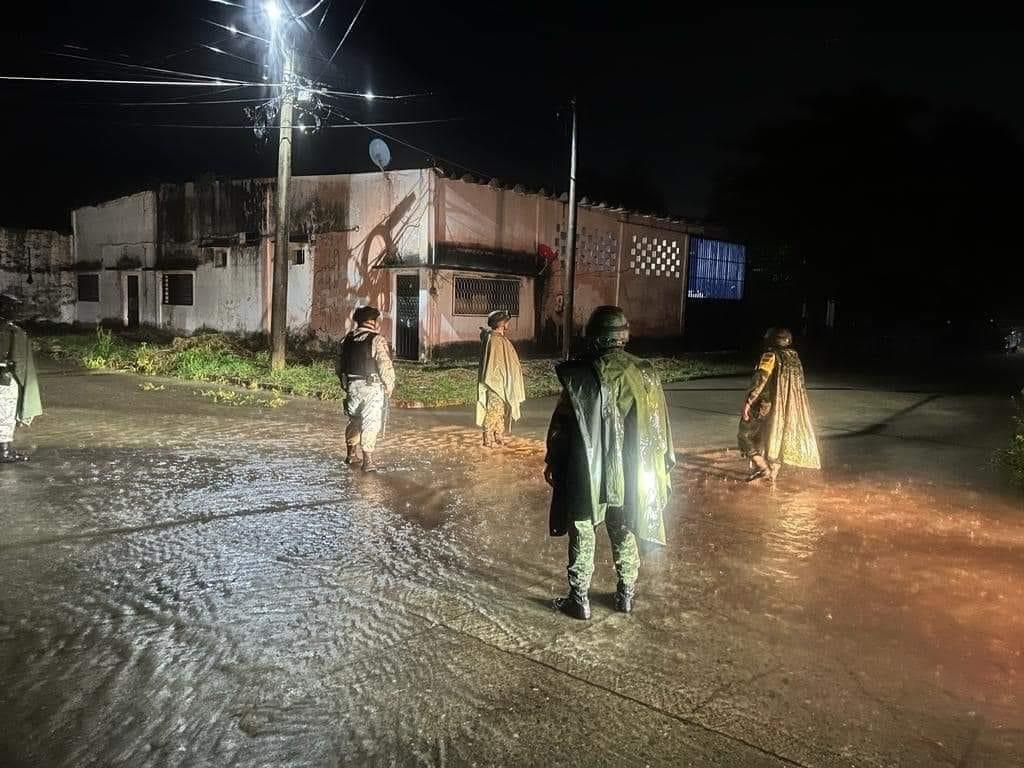 Monitorea Protección Civil municipios del Istmo ante lluvias recientes