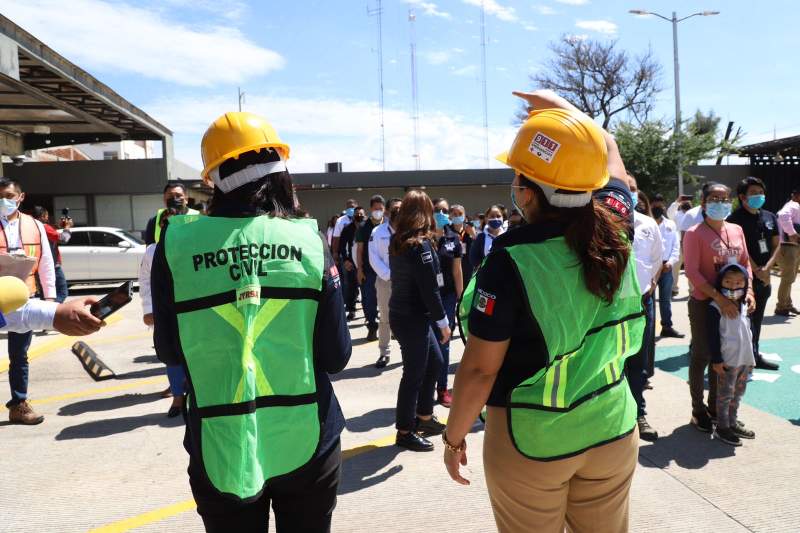 Todo listo para el Segundo Simulacro Nacional 2023 en Oaxaca