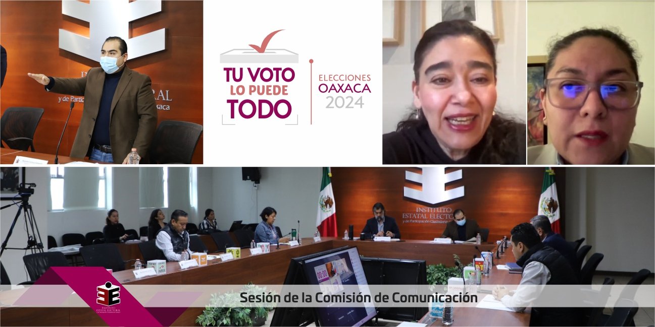 Presentan logotipo y eslogan para las elecciones 2024 en Oaxaca￼