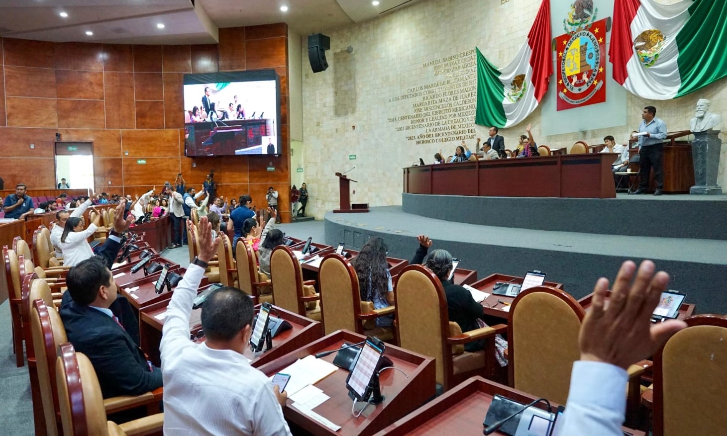 Aprueba Congreso cambios a cabildos de cinco municipios de Oaxaca
