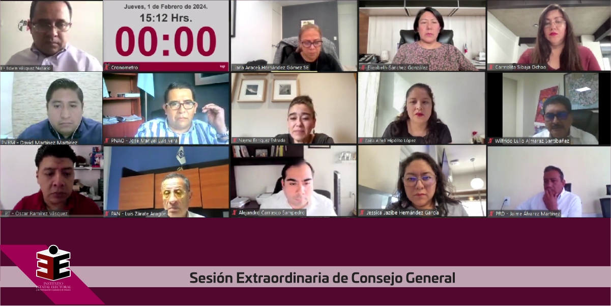 Aprueba IEEPCO acuerdos relacionados al PREP para las elecciones Oaxaca 2024 Aprueba IEEPCO acuerdos relacionados al PREP para las elecciones Oaxaca 2024