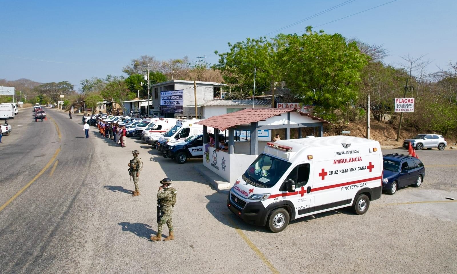 Ponen en marcha operativo Semana Santa Segura en Pinotepa Nacional