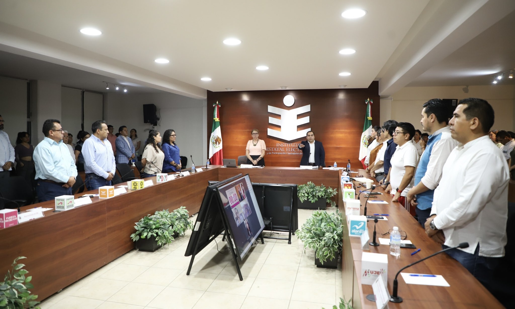 Rinde protesta Alejandro Carrasco Sampedro como Consejero Presidente Provisional del IEEPCO Rinde protesta Alejandro Carrasco Sampedro como Consejero Presidente Provisional del IEEPCO