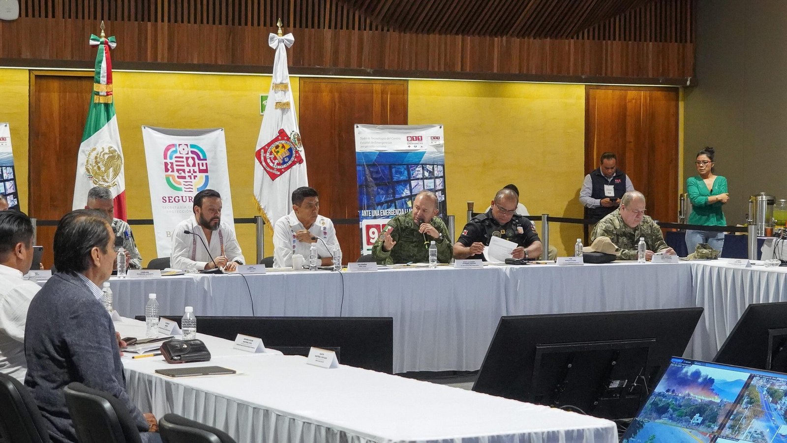 Instalan Mesa de Coordinación Estatal para la Construcción de la Paz y Seguridad durante proceso electoral en Oaxaca