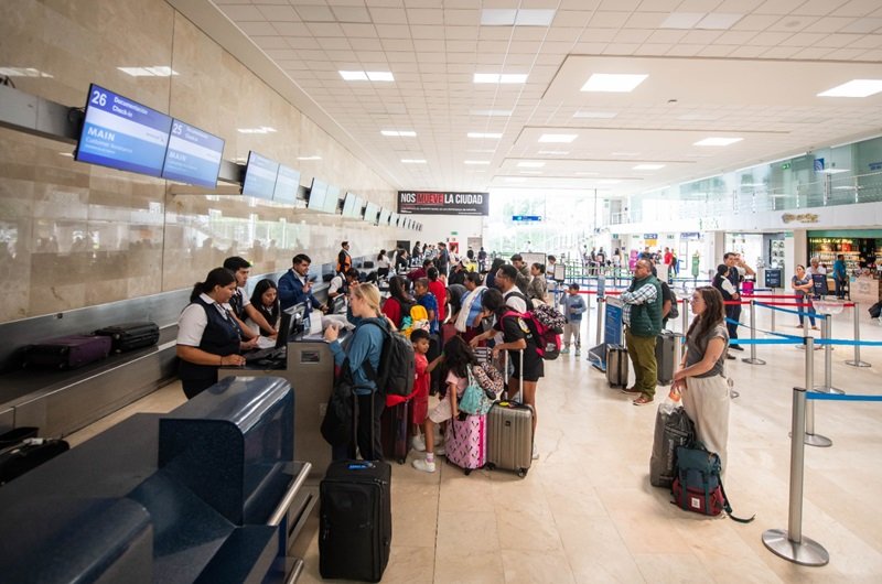 Incrementa tráfico aéreo en Aeropuerto Internacional de Oaxaca