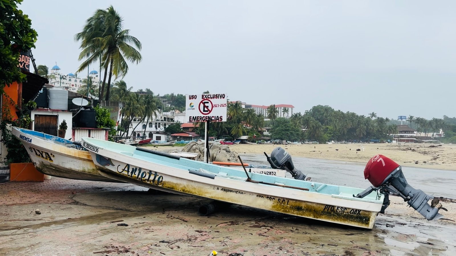 Emiten alerta máxima en la Costa de Oaxaca por depresión tropical