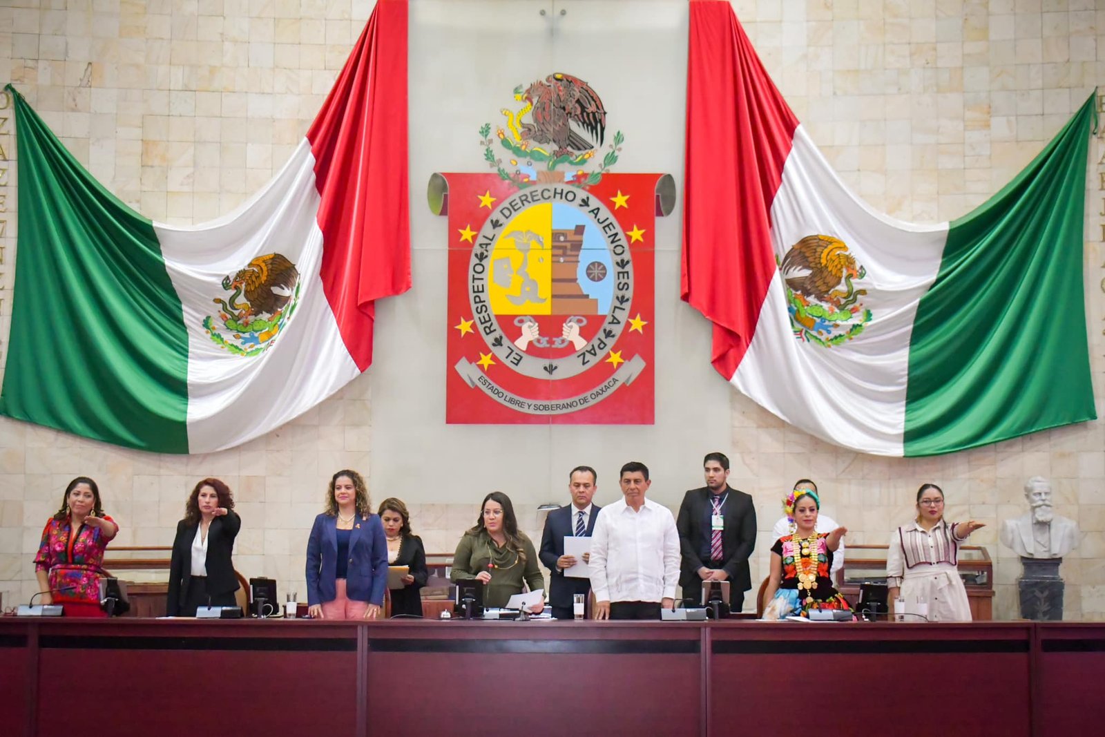 Instalan la LXVI Legislatura del Congreso de Oaxaca