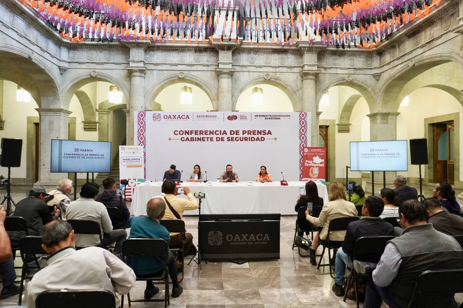 Avanza Oaxaca en materia de gobernabilidad y paz social