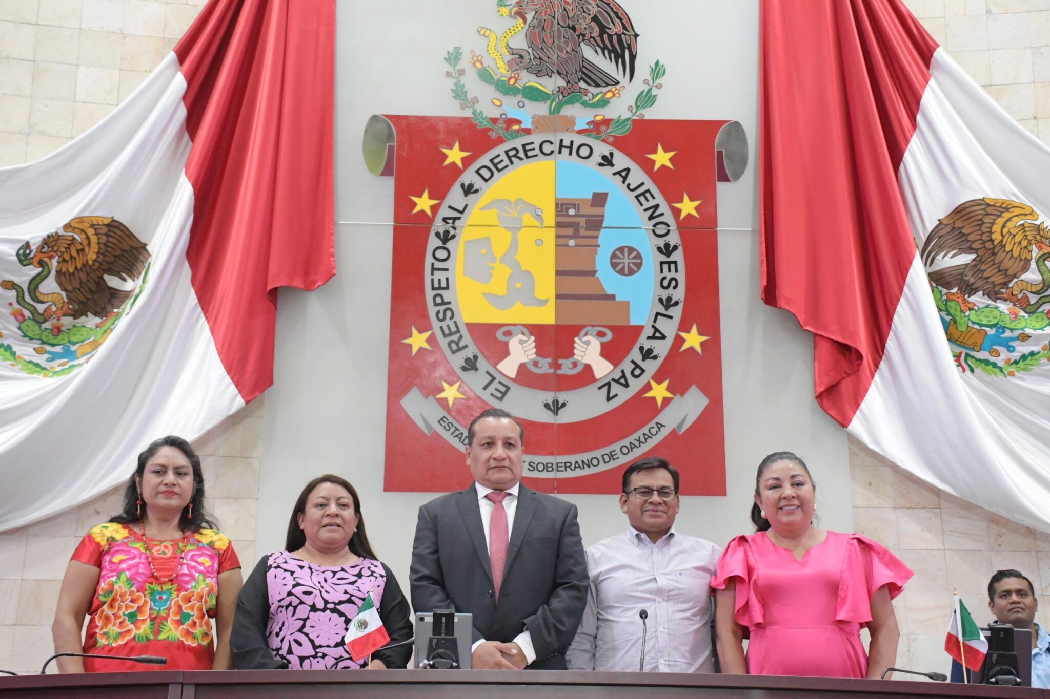 Instala Congreso de Oaxaca la Diputación Permanente para el periodo de receso del primer año legislativo