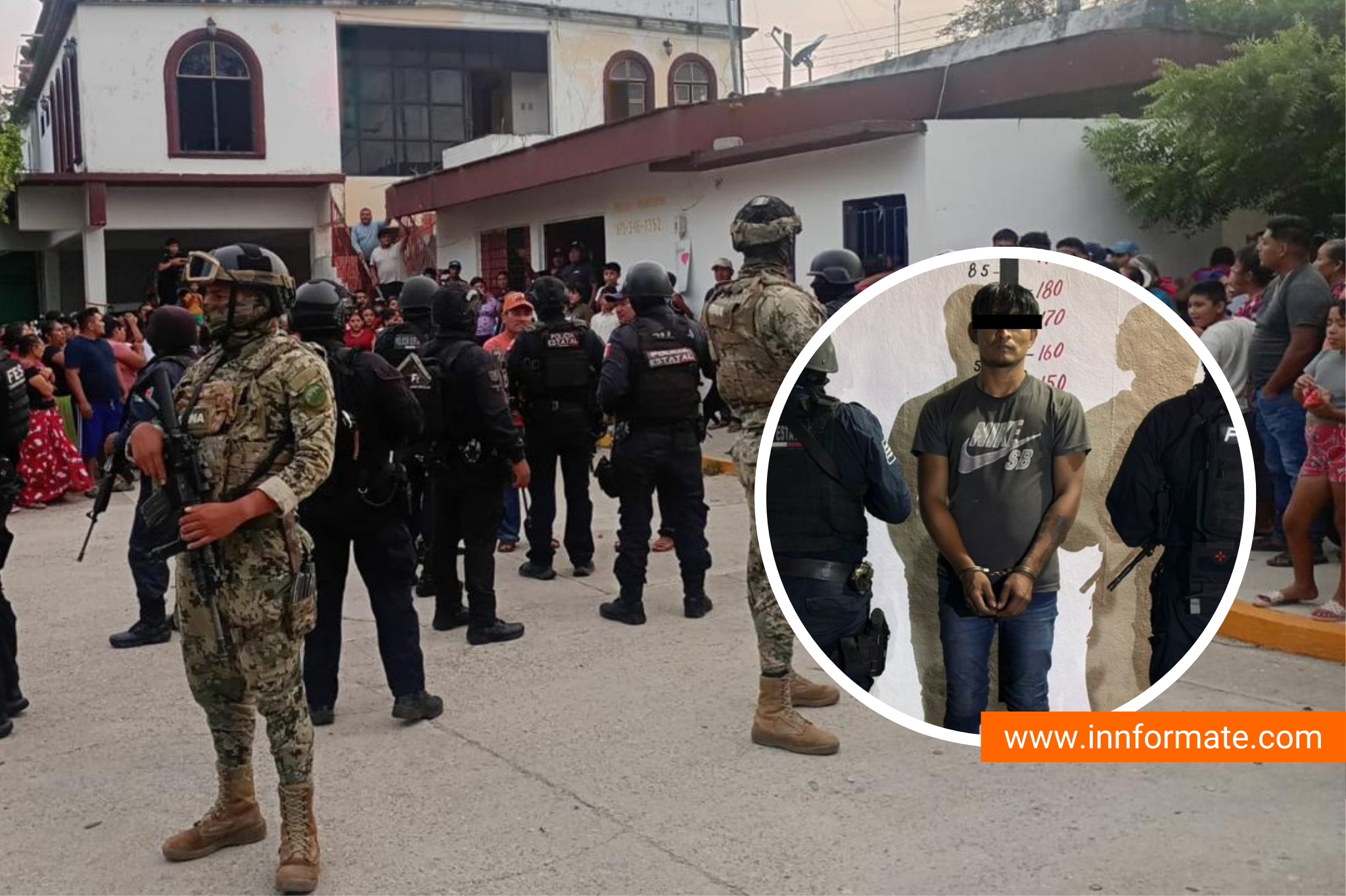 Detienen Policía Estatal a presunto implicado en célula del “Comandante Cromo” en Juchitán