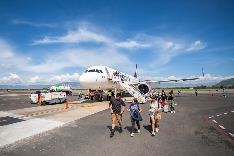Aumenta tráfico aéreo en aeropuertos de Oaxaca